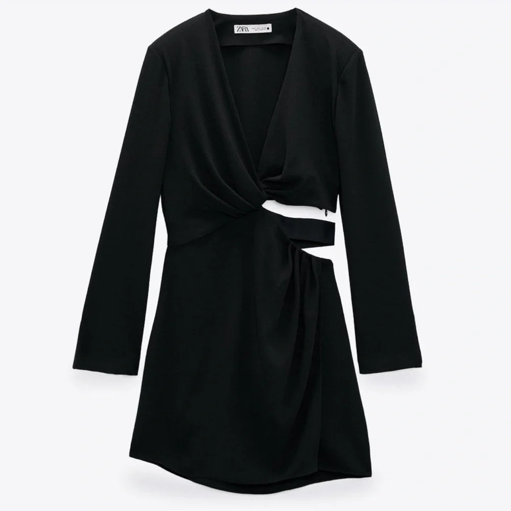 ZARA CUT OUT MINI DRESS - Picture 6 of 8